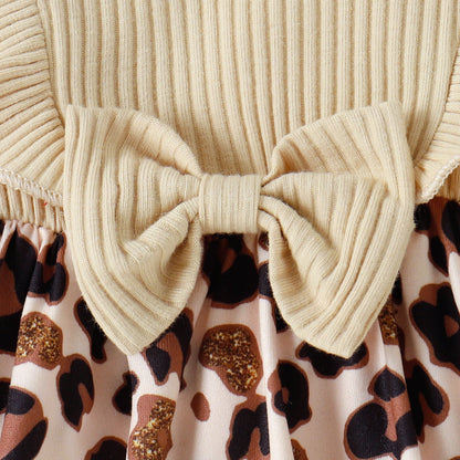 Baby Girls Color-blocking Bow Accessories Headwear