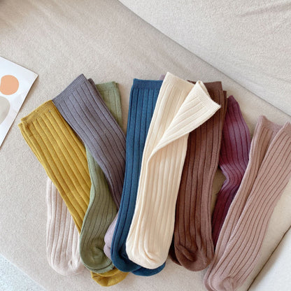 Unisex Solid Color Accessories Socks Wholesale 230111539