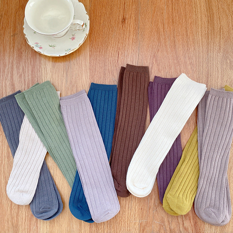 Unisex Solid Color Accessories Socks Wholesale 230111539