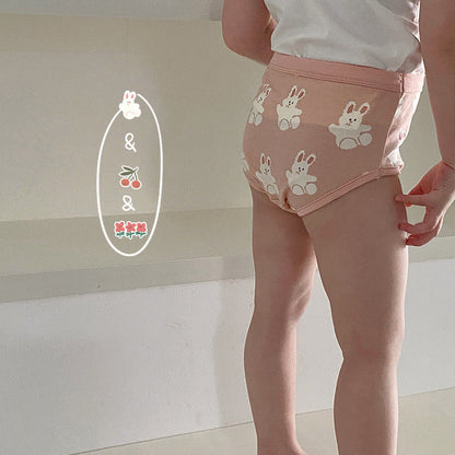 Girls Flower Fruit Cartoon Print Underwears Wholesale