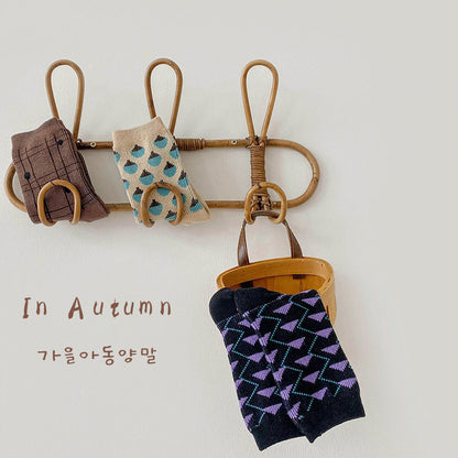 Unisex Color-blocking Accessories Socks Wholesale 230114290