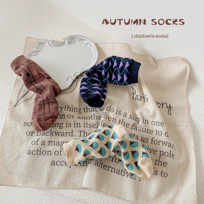 Unisex Color-blocking Accessories Socks Wholesale 230114290