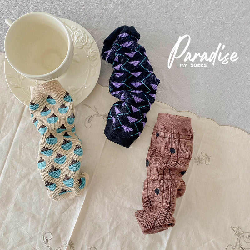 Unisex Color-blocking Accessories Socks Wholesale 230114290