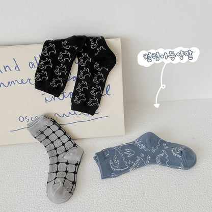 Boys Dinosaur Cartoon Accessories Socks Wholesale