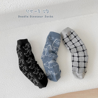 Boys Dinosaur Cartoon Accessories Socks Wholesale