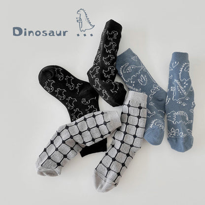 Boys Dinosaur Cartoon Accessories Socks Wholesale