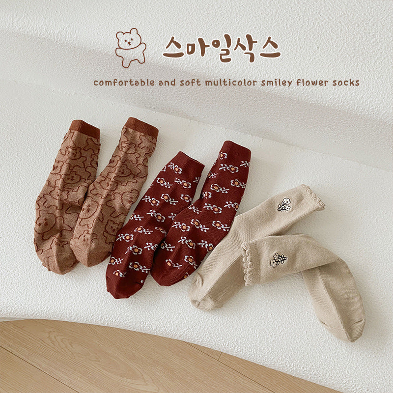 Girls Flower Cartoon Accessories Socks Wholesale 230114311