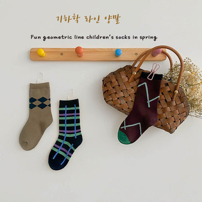 Unisex Color-blocking Accessories Socks Wholesale 230114312