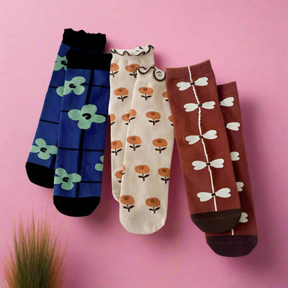 Girls Flower Accessories Socks Wholesale