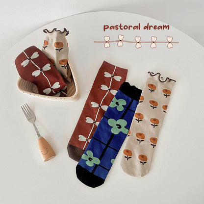 Girls Flower Accessories Socks Wholesale