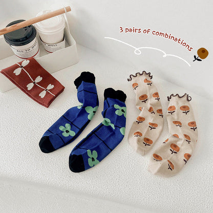 Girls Flower Accessories Socks Wholesale