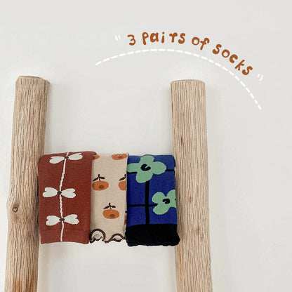 Girls Flower Accessories Socks Wholesale