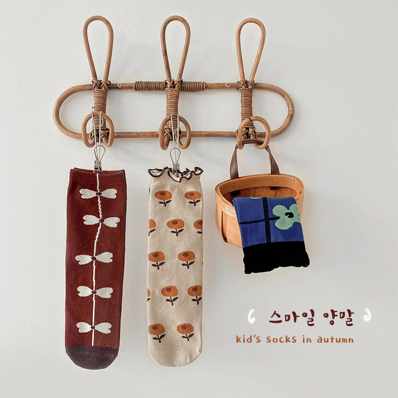 Girls Flower Accessories Socks Wholesale