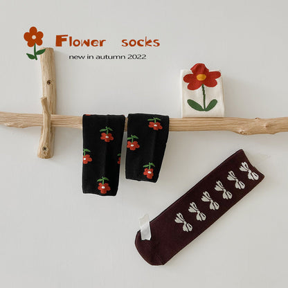 Girls Flower Bow Accessories Socks Wholesale