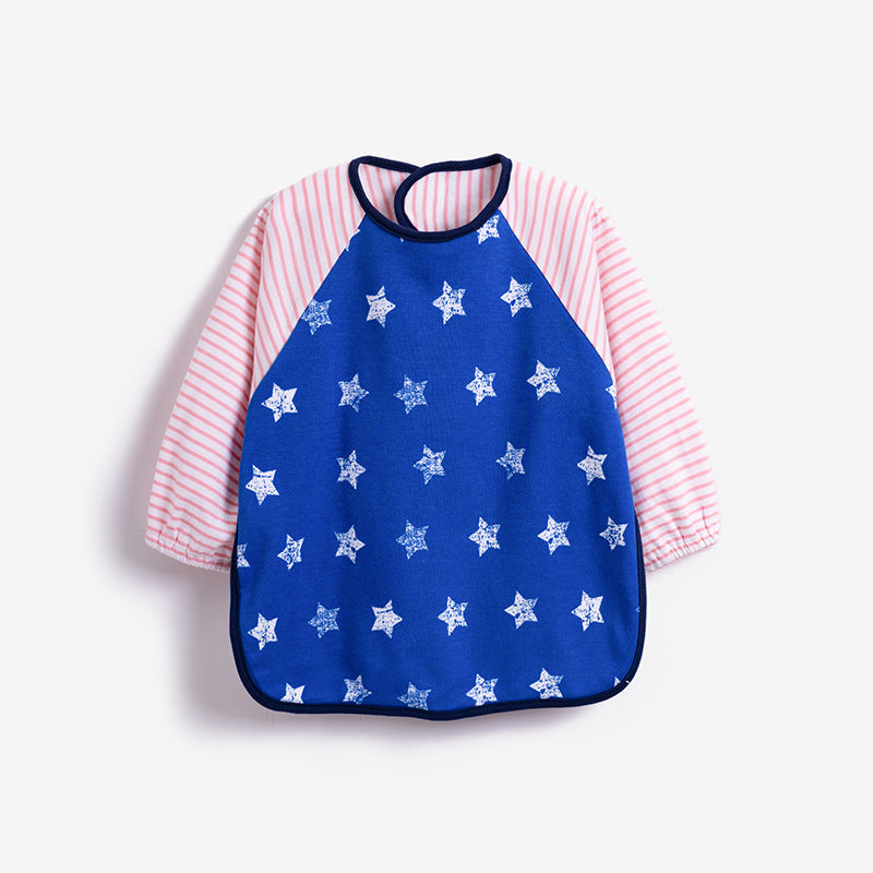 Unisex Striped Star Baby Bibs Wholesale