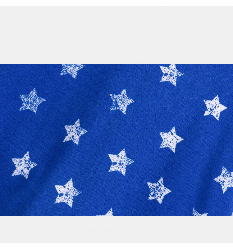Unisex Striped Star Baby Bibs Wholesale