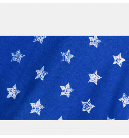 Unisex Striped Star Baby Bibs Wholesale
