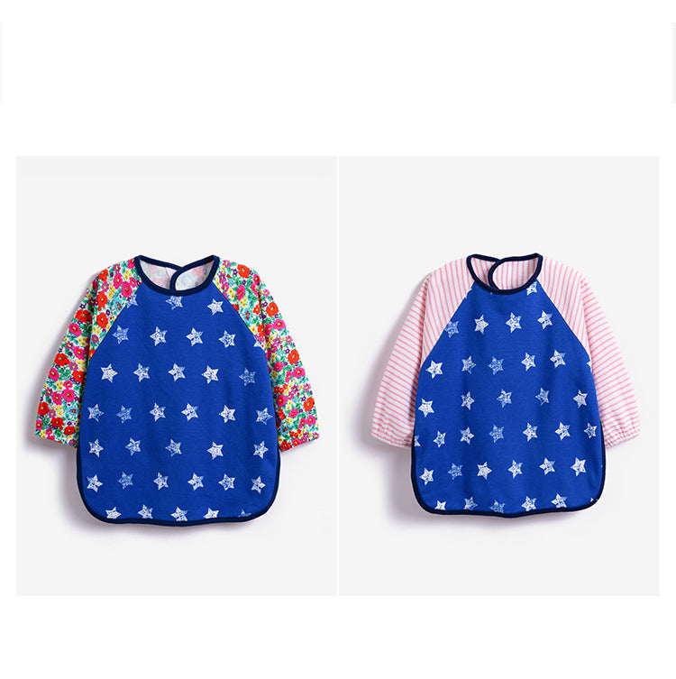 Unisex Striped Star Baby Bibs Wholesale