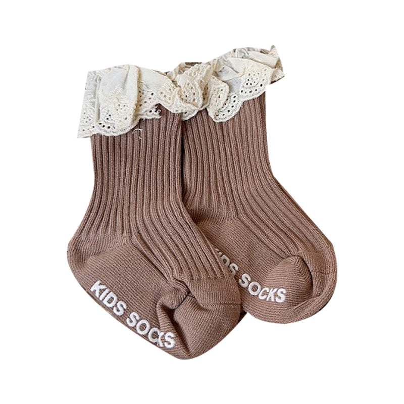 Girls Letters Lace Accessories Socks Wholesale 230210294