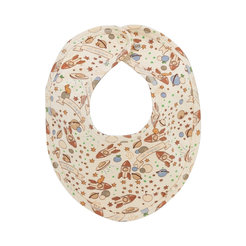 Unisex Flower Cartoon Print Baby Bibs Wholesale