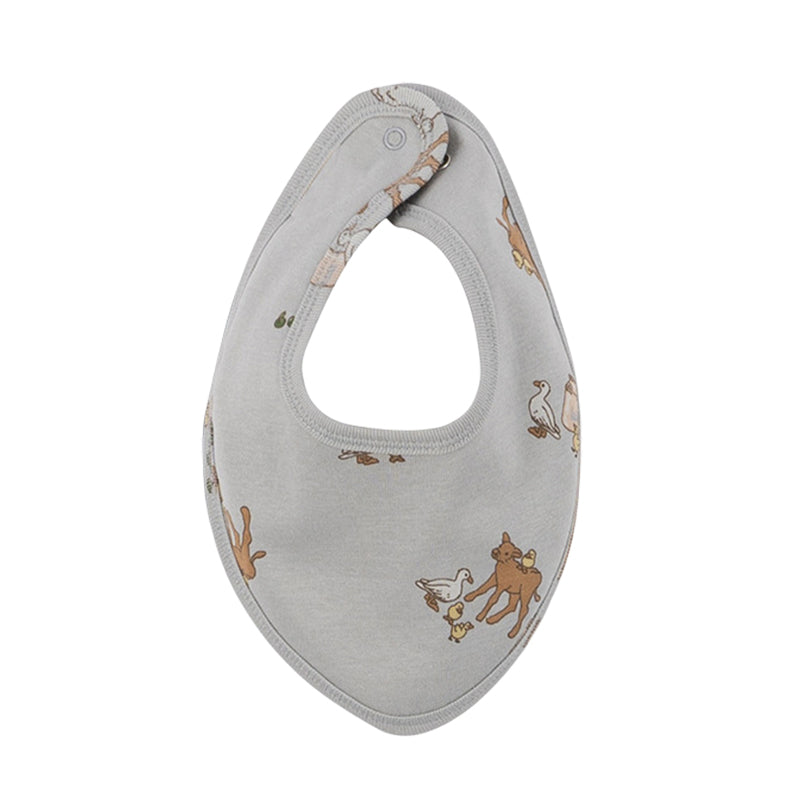 Unisex Cartoon Print Baby Bibs Wholesale