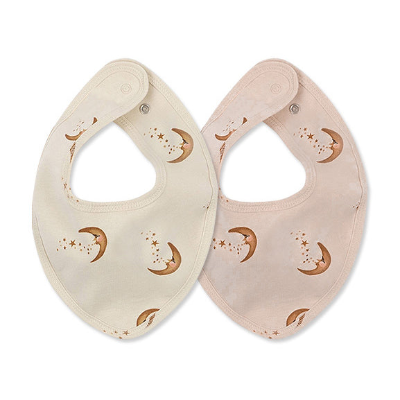 Unisex Cartoon Print Baby Bibs Wholesale