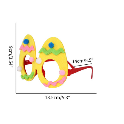 Unisex Cartoon Easter Accessories Glasses Wholesale