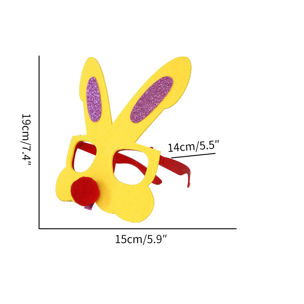 Unisex Cartoon Easter Accessories Glasses Wholesale