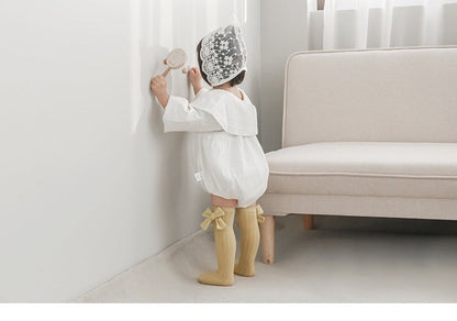 Baby Girls Bow Accessories Socks Wholesale 230228284