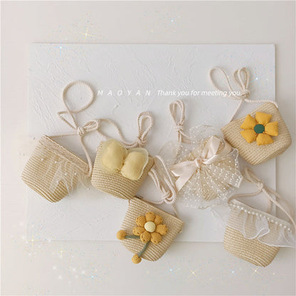 Girls Flower Bow Bag Wholesale