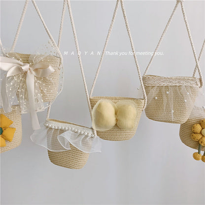Girls Flower Bow Bag Wholesale