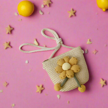Girls Flower Bow Bag Wholesale