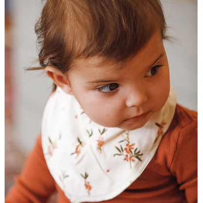 Baby Unisex Flower Animals Plant Print Baby Bibs