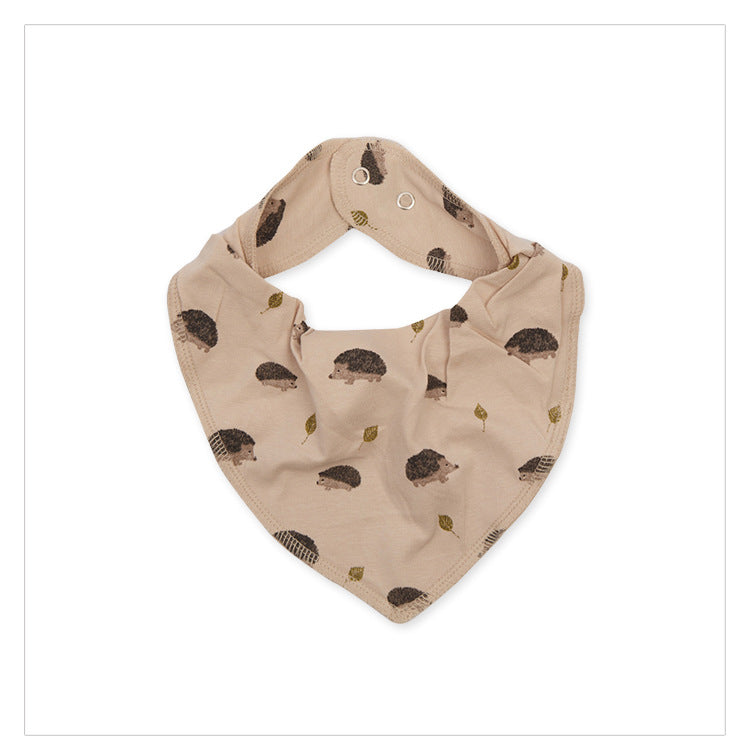 Baby Unisex Flower Animals Plant Print Baby Bibs