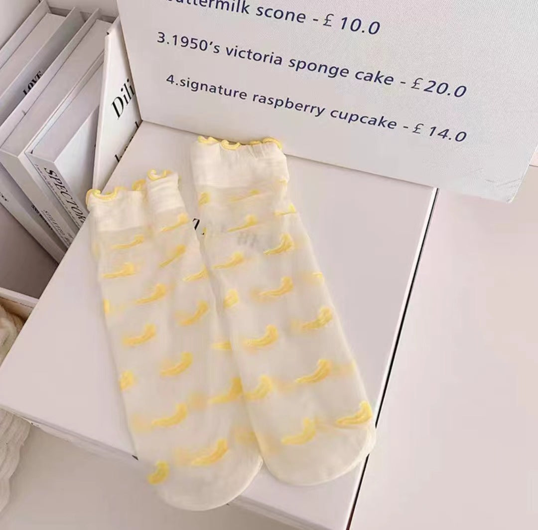 Baby Kid Girls Cartoon Print Accessories Socks Wholesale
