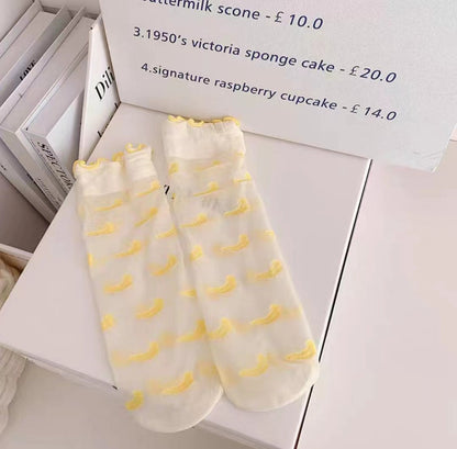 Baby Kid Girls Cartoon Print Accessories Socks Wholesale