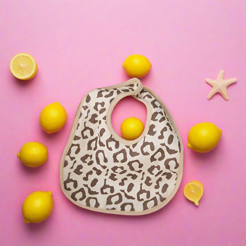 Baby Unisex Rainbow Love heart Polka dots Print Baby Bibs