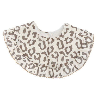 Baby Unisex Rainbow Love heart Polka dots Print Baby Bibs