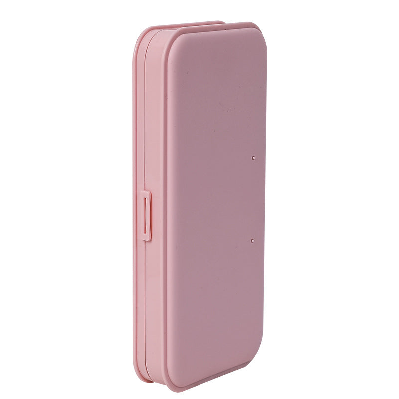 PP Macaron Pencil Box Learning Stationery Storage Matte Pencil Box