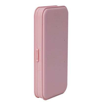 PP Macaron Pencil Box Learning Stationery Storage Matte Pencil Box