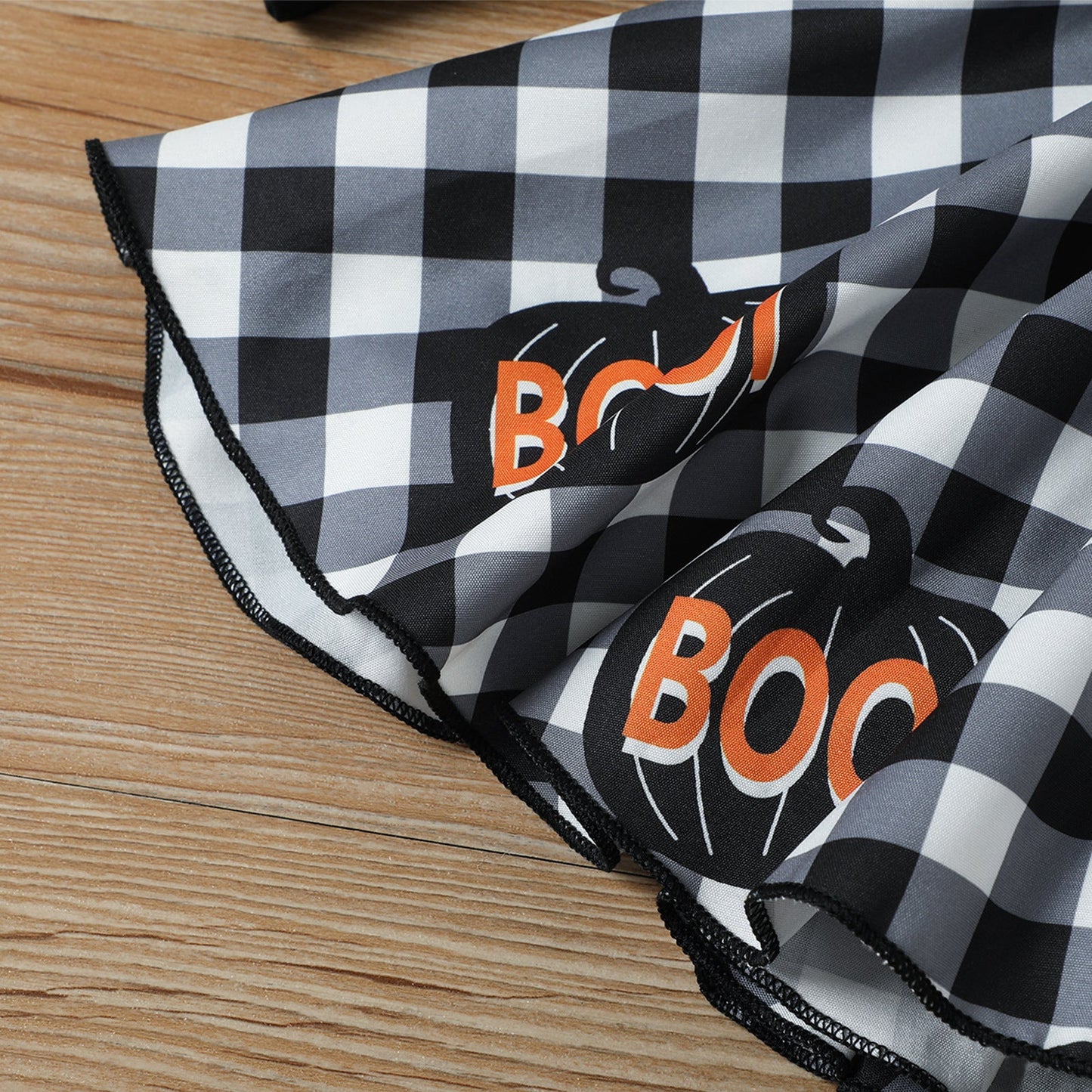 Baby Kid Girls Checked Print Halloween Rompers Wholesale