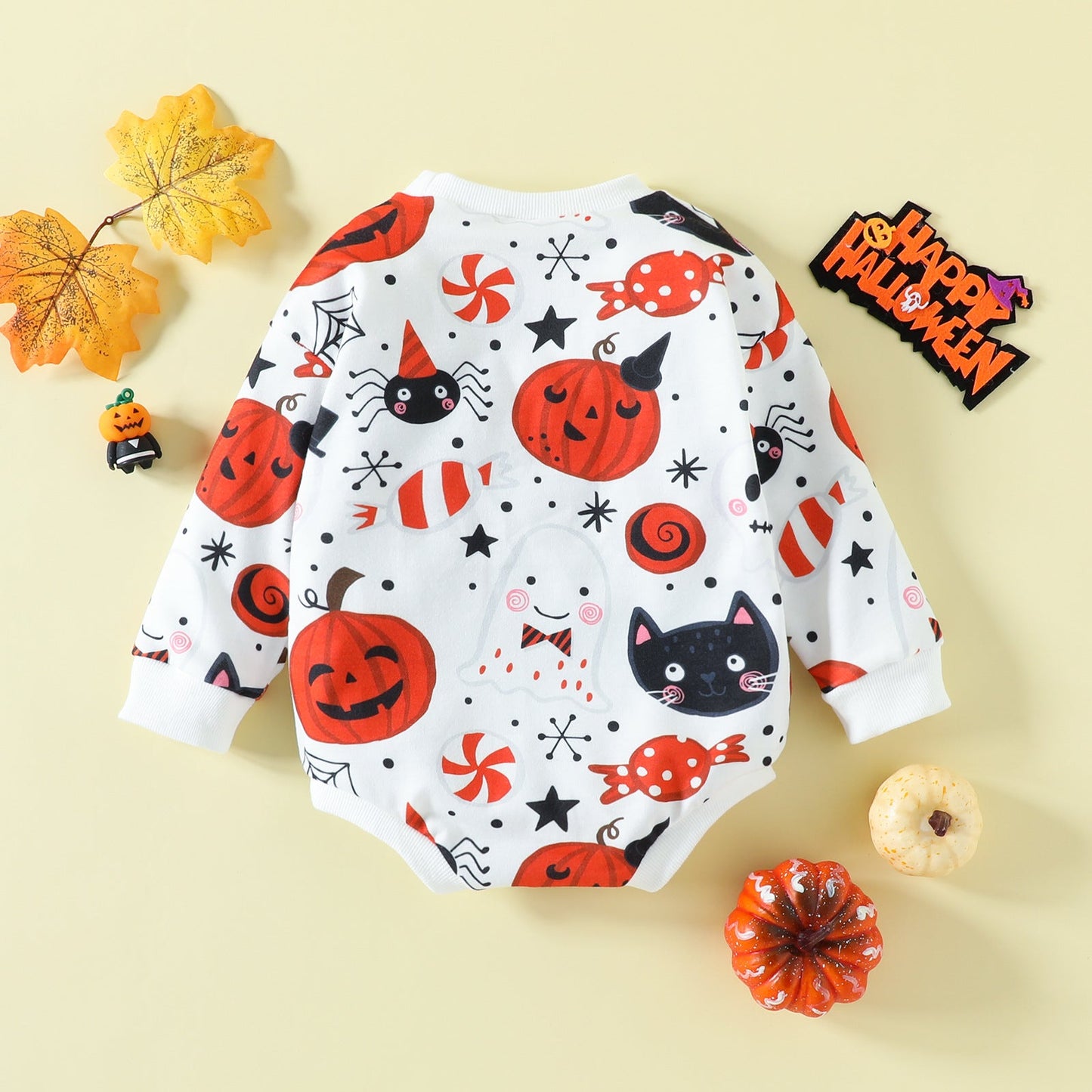 Baby Kid Girls Boys Animals Cartoon Print Halloween Rompers