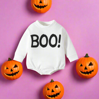 Baby Girls Boys Letters Flower Cartoon Halloween Rompers