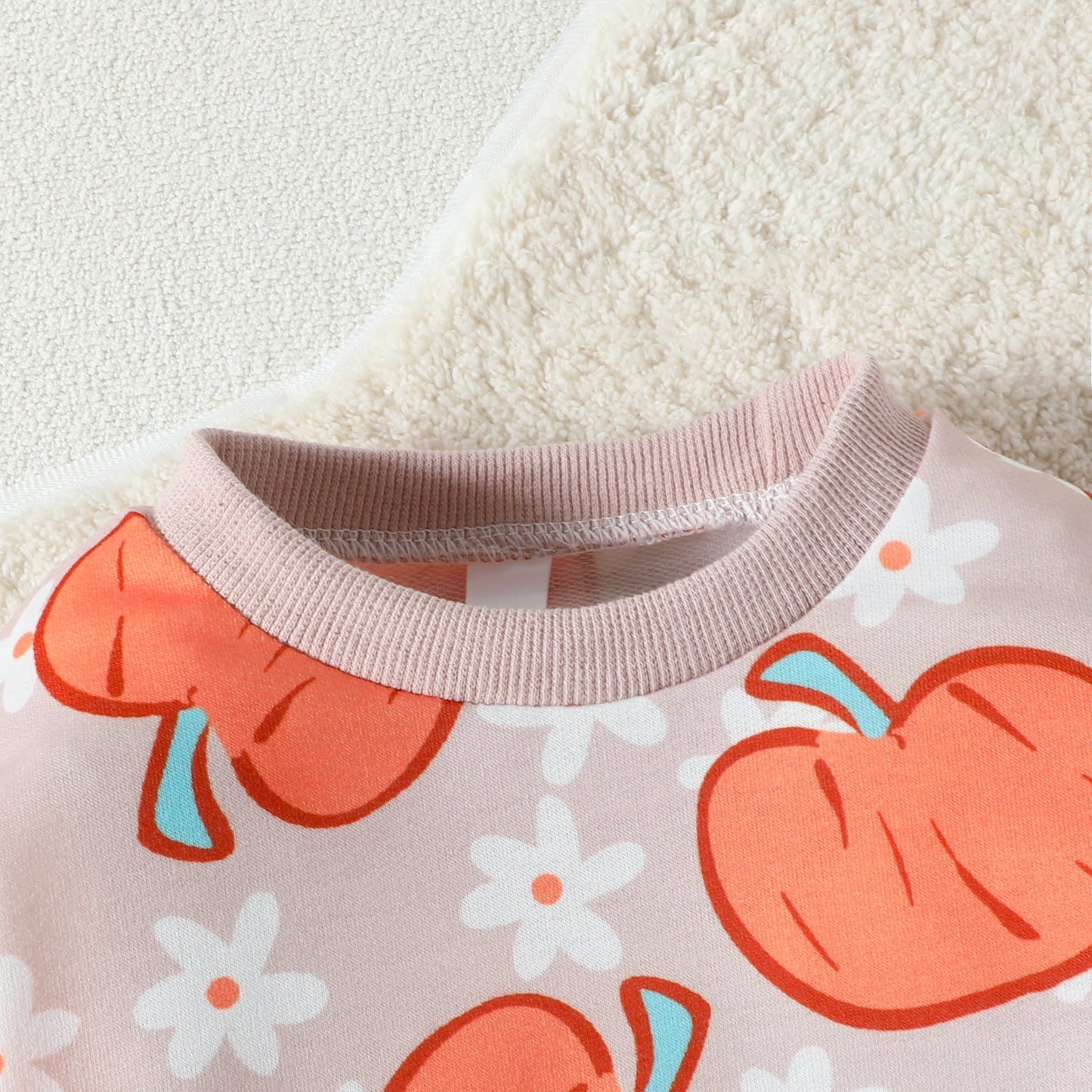 Baby Kid Girls Flower Cartoon Print Halloween Rompers