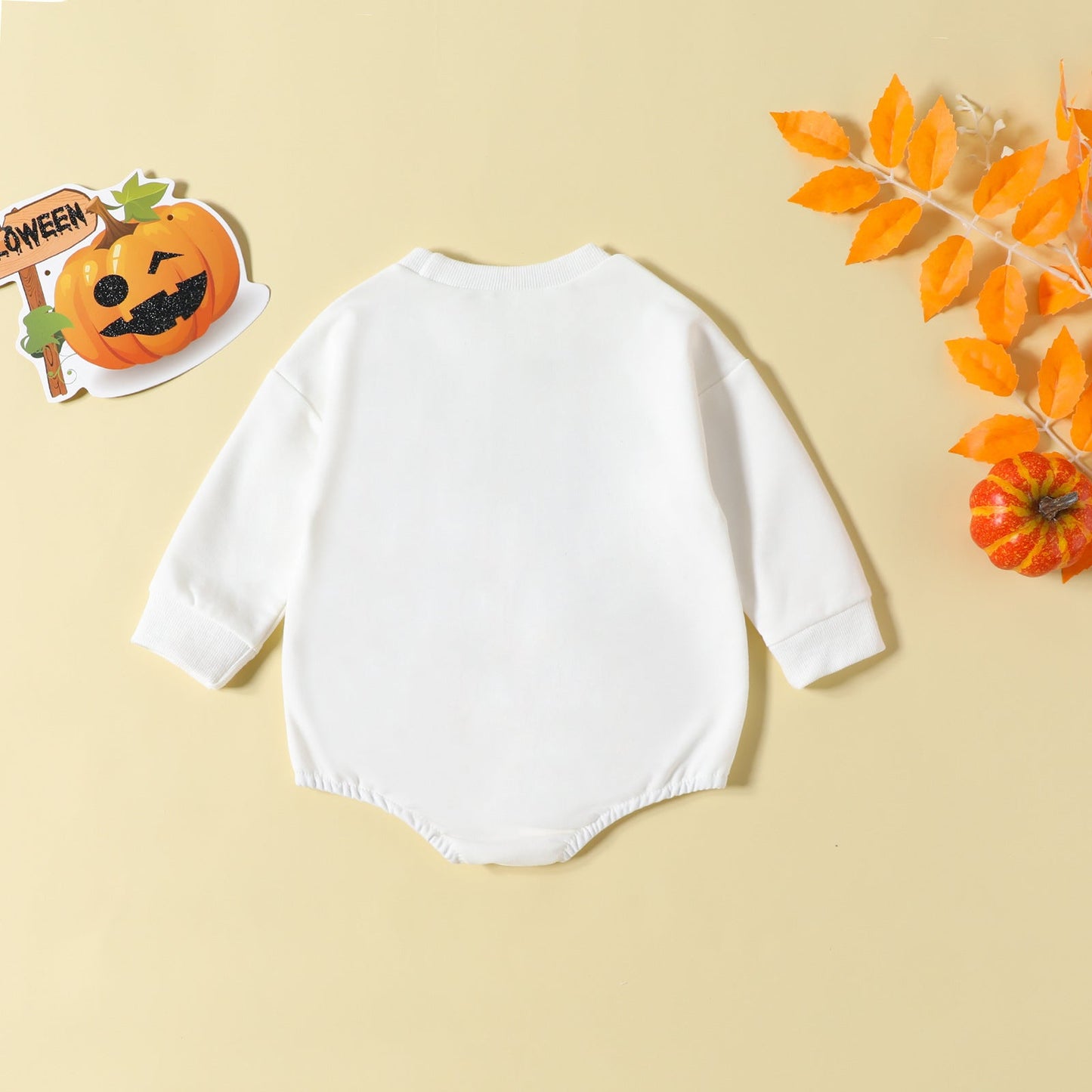 Baby Kid Girls Boys Letters Print Halloween Rompers