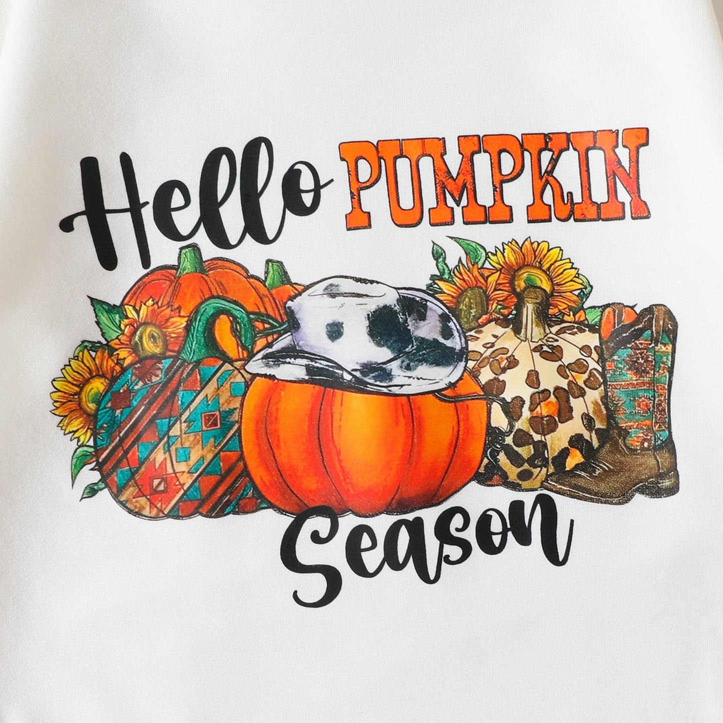 Baby Kid Girls Boys Letters Print Halloween Rompers