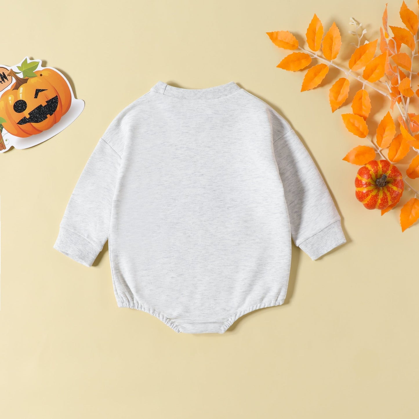 Baby Kid Girls Boys Letters Print Halloween Rompers
