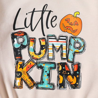 Baby Kid Girls Boys Letters Print Halloween Rompers