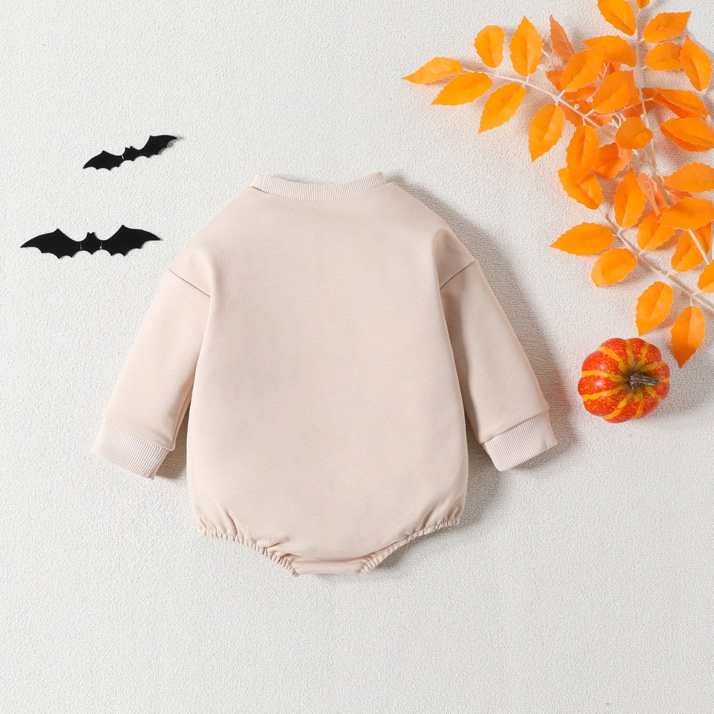 Baby Girls Boys Letters Print Halloween Rompers