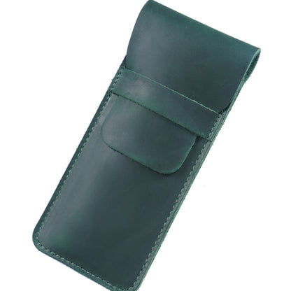 Genuine Vintage Handmade Cowhide Pencil Case